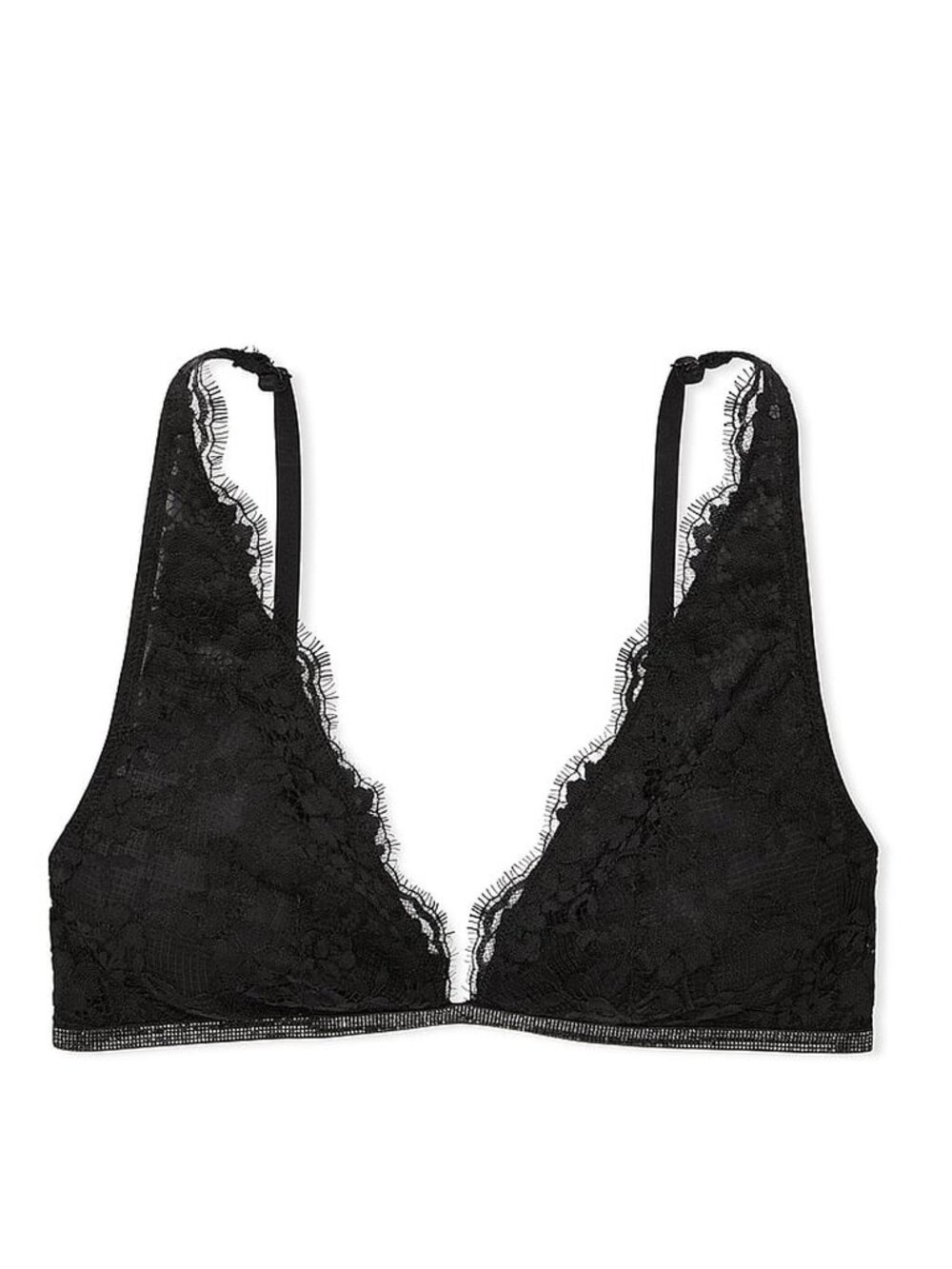New! Victoria’s Secret Dream Angels Twinkle Lace Triangle Bra S-DD 34546